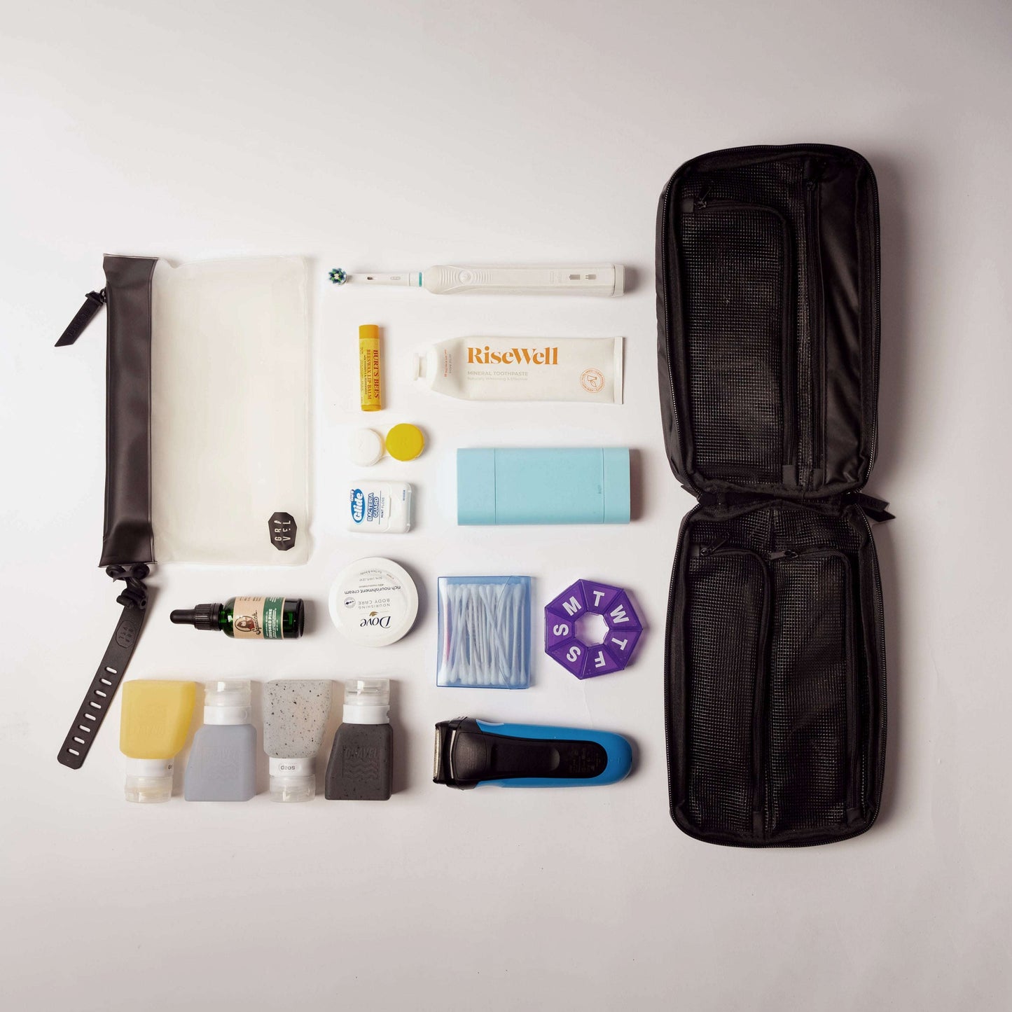 Gravel Explorer PLUS™ Toiletry Bag - Packing More - Stiles Supply Co.