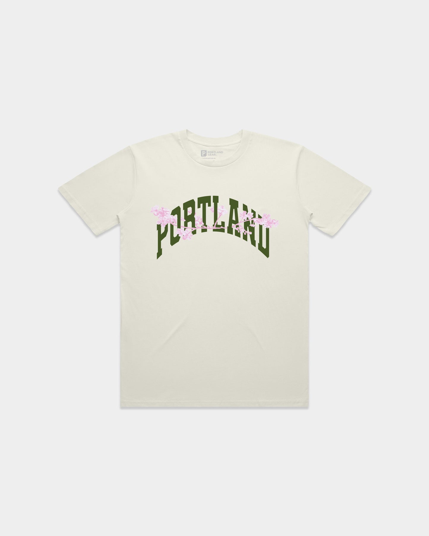 All-American Halftone Blossom Tee - Cream - Stiles Supply Co.