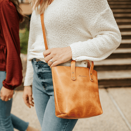 Range Leather Rainier Mini Crossbody Tote