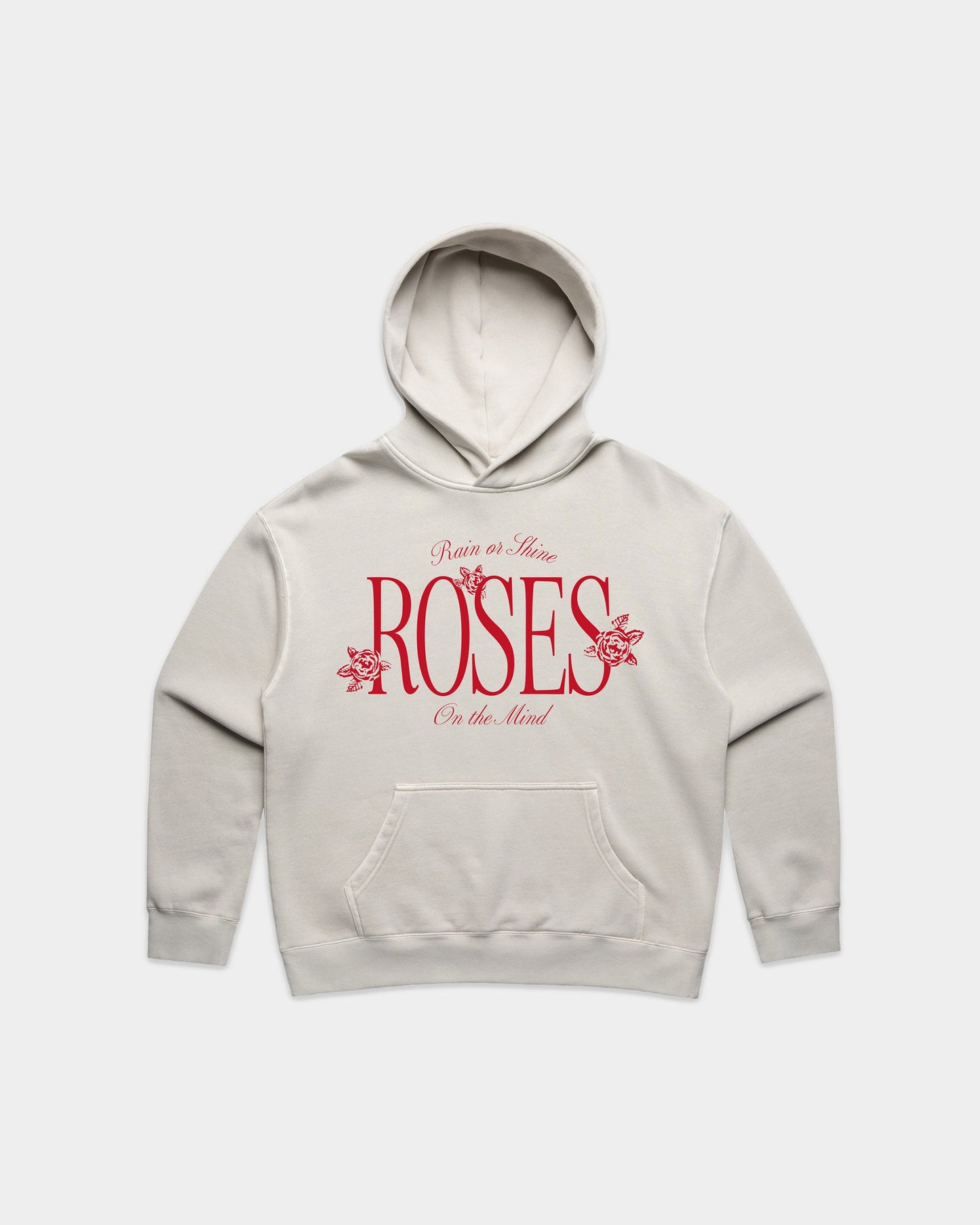 Women's Sueded Roses on the Mind Crop Hoodie - Stiles Supply Co.