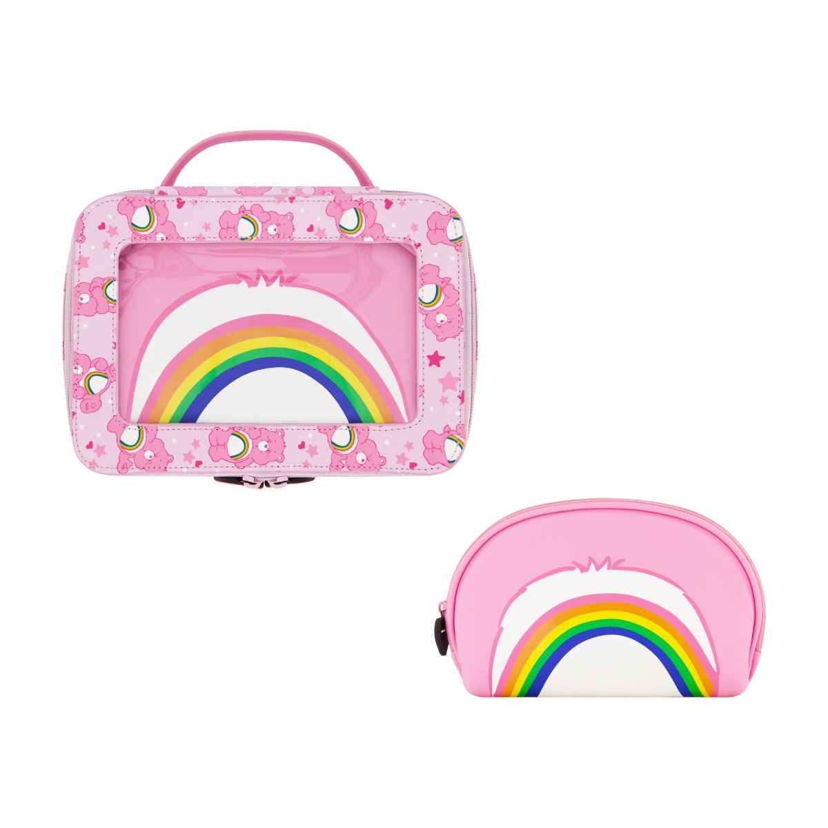 Care Bears Cheer Bear 2-Piece Travel Cosmetic Case Set - Stiles Supply Co.