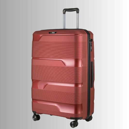 Sole Premise Red Hardcase 3-Piece Luggage Set