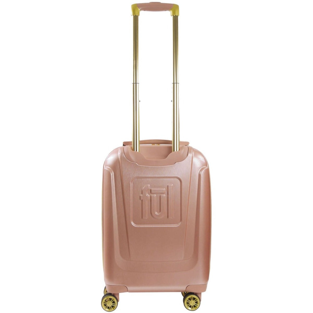 Mickey Mouse Rolling Luggage FŪL Disney Luggage 22.5" Rose Gold - Stiles Supply Co.