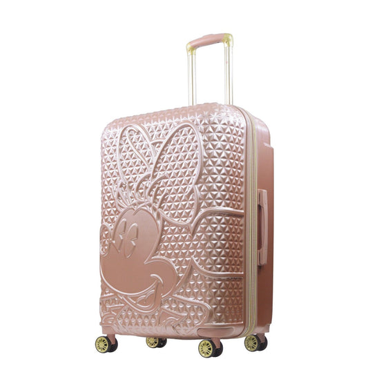 Disney Minnie Mouse FŪL 30" Luggage Spinner Rose Gold