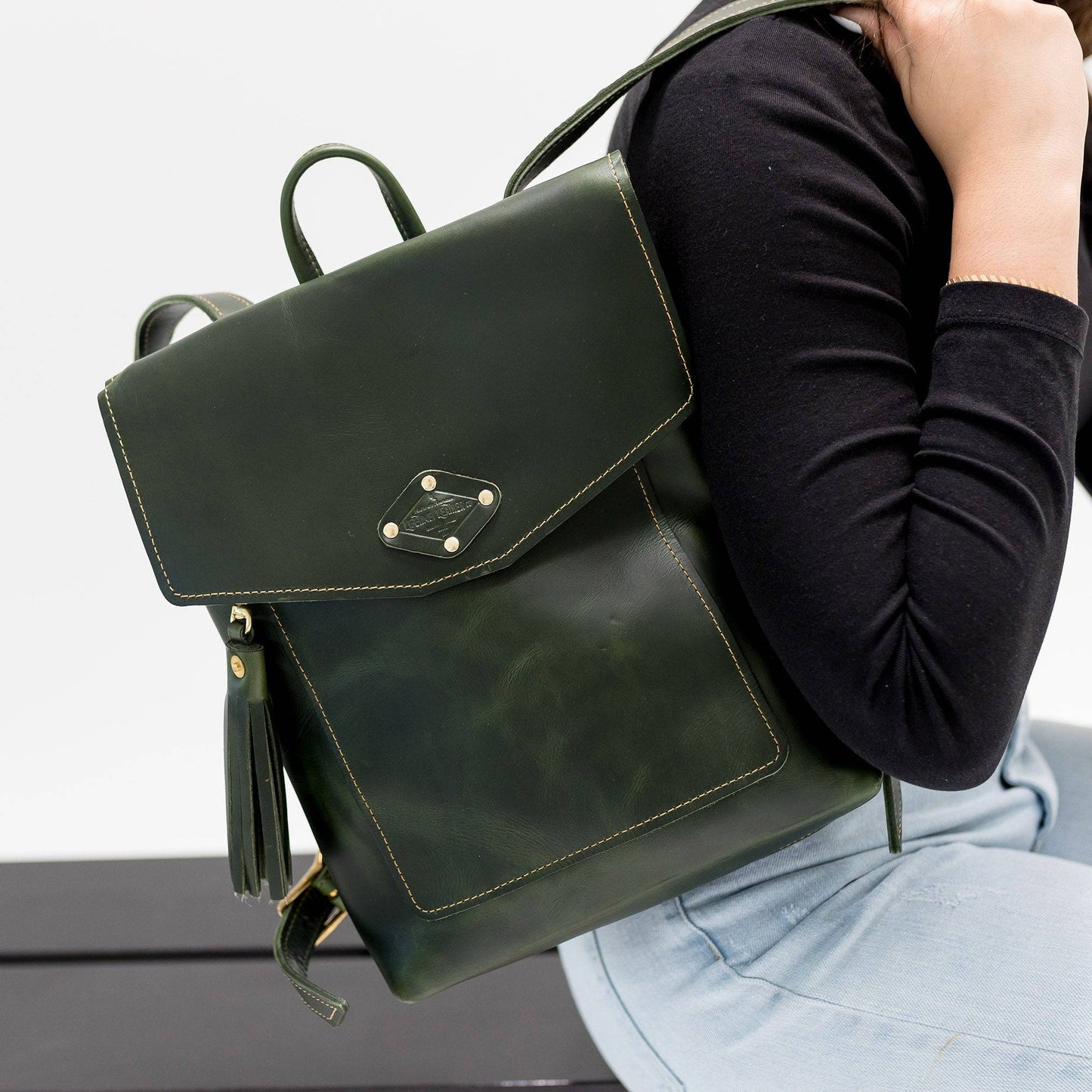 Lifetime Leather Co. Leather Rucksack - Stiles Supply Co.