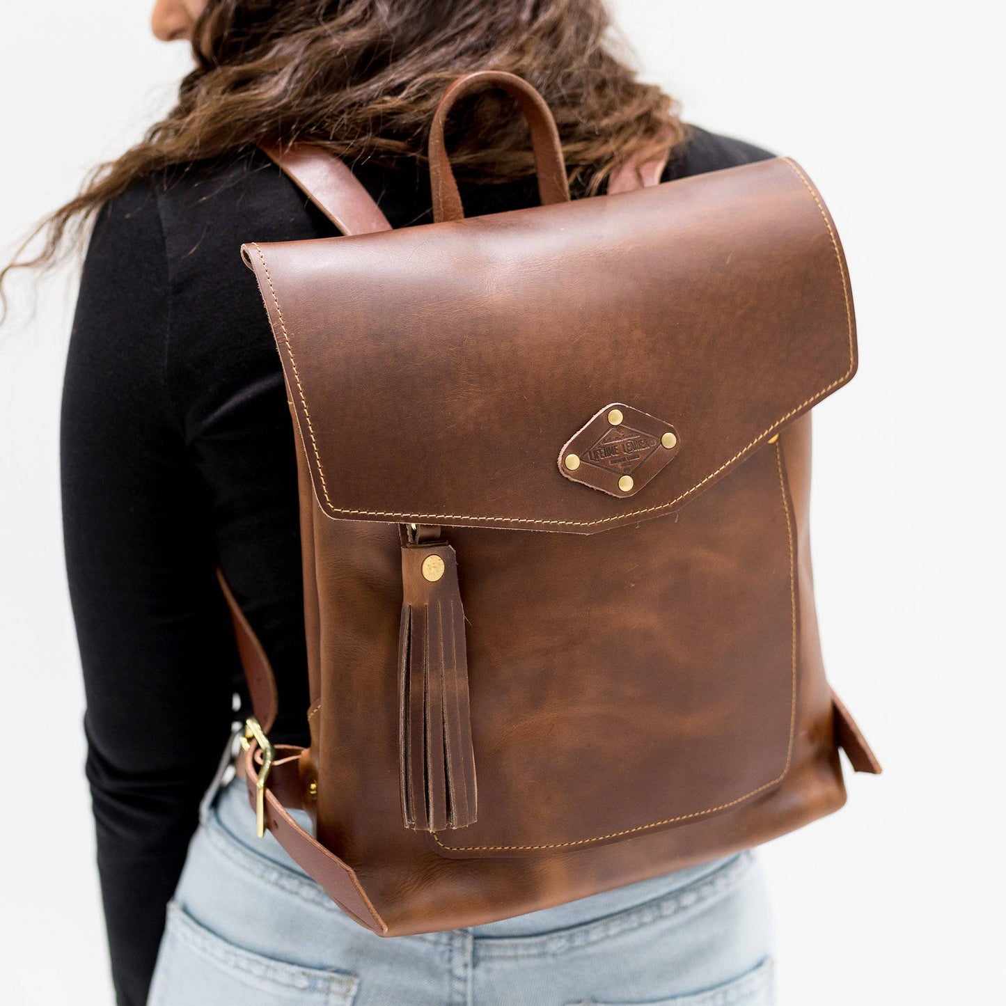 Lifetime Leather Co. Leather Rucksack - Stiles Supply Co.