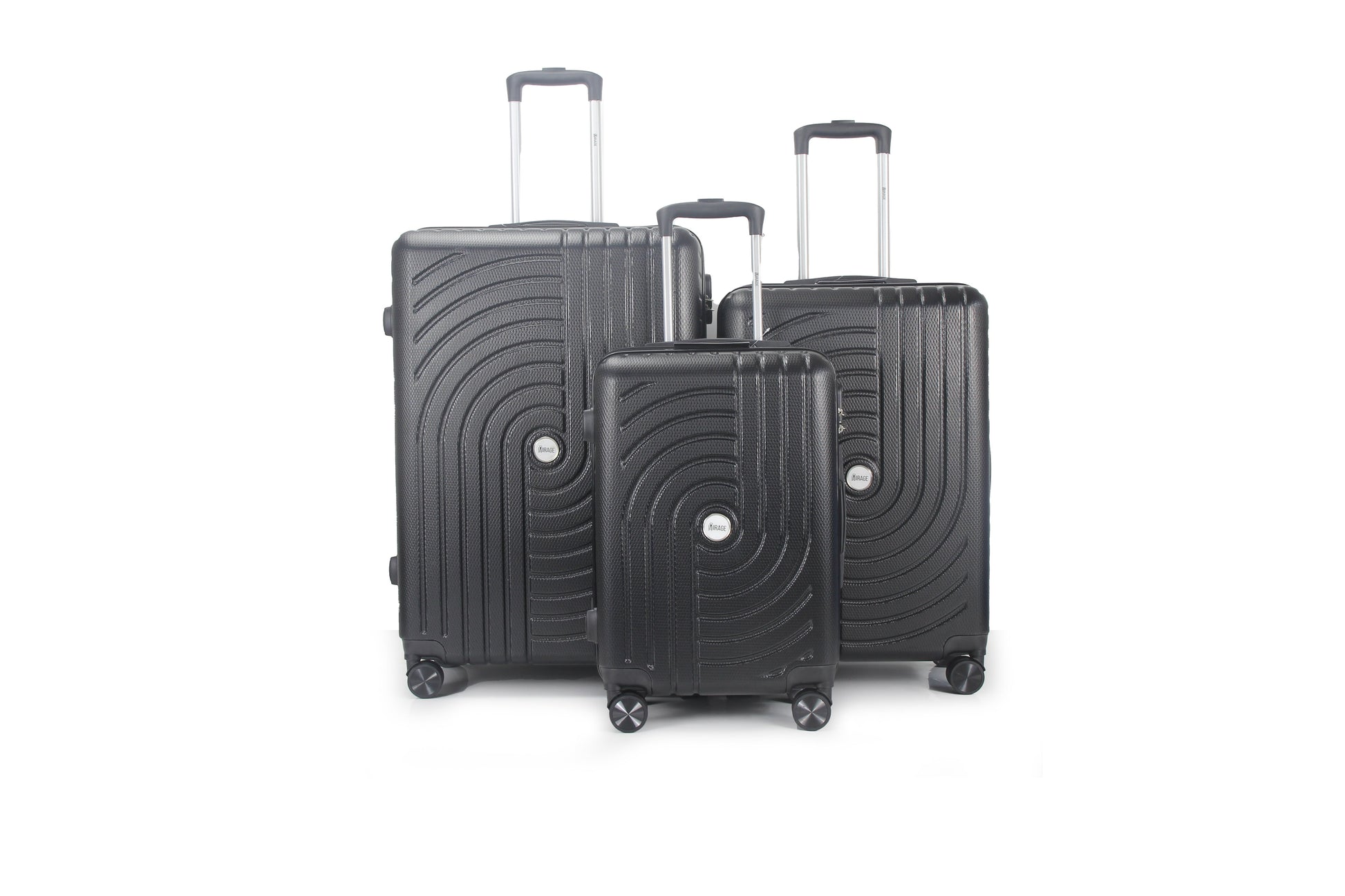 Mirage Sally Hard Shell Lightweight 3 Piece Luggage Set - Stiles Supply Co.