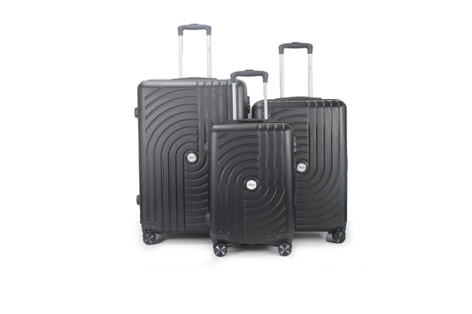 Mirage Sally Hard Shell Lightweight 3 Piece Luggage Set - Stiles Supply Co.
