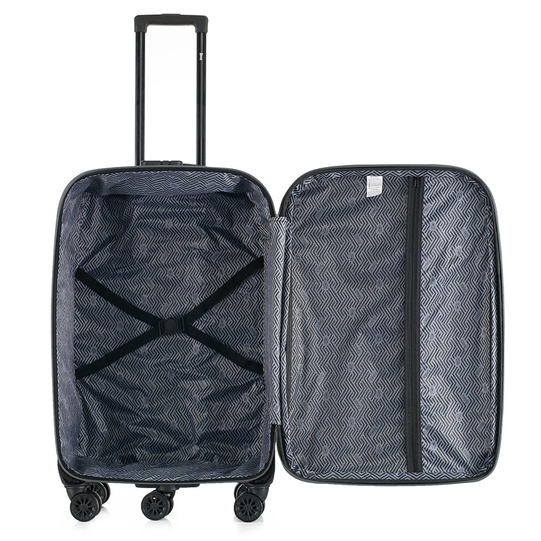Mirage Sean Softside Lightweight 4-Piece Luggage Set - Stiles Supply Co.