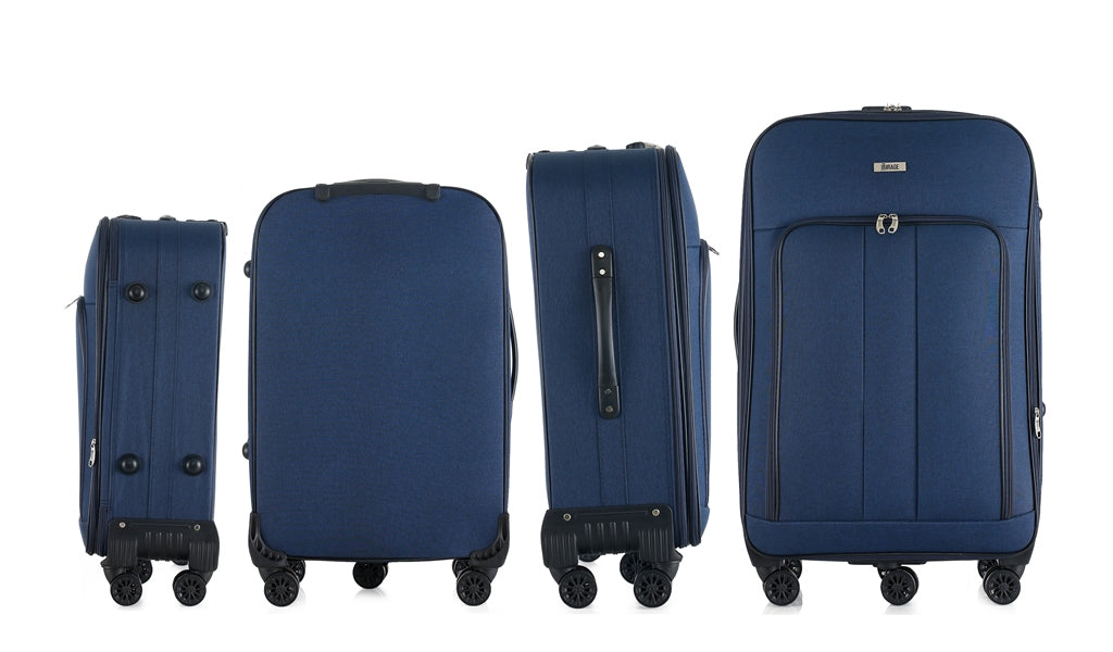 Mirage Sean Softside Lightweight 4-Piece Luggage Set - Stiles Supply Co.