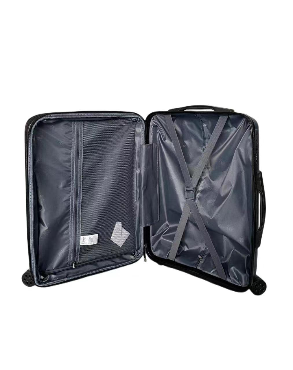 IZOD Siri Hard shell Expandable Lightweight 3 Piece Luggage Set - Stiles Supply Co.