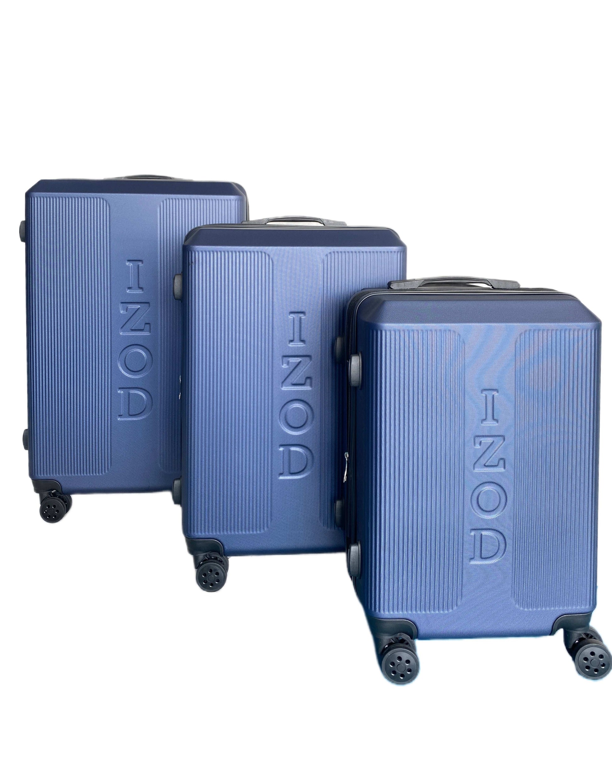 Mirage IZOD Skye Expandable Hard shell 3 Piece Luggage Set - Stiles Supply Co.
