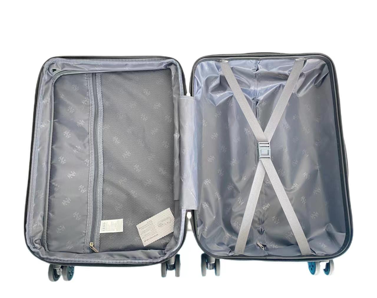 Mirage IZOD Skye Expandable Hard shell 3 Piece Luggage Set - Stiles Supply Co.