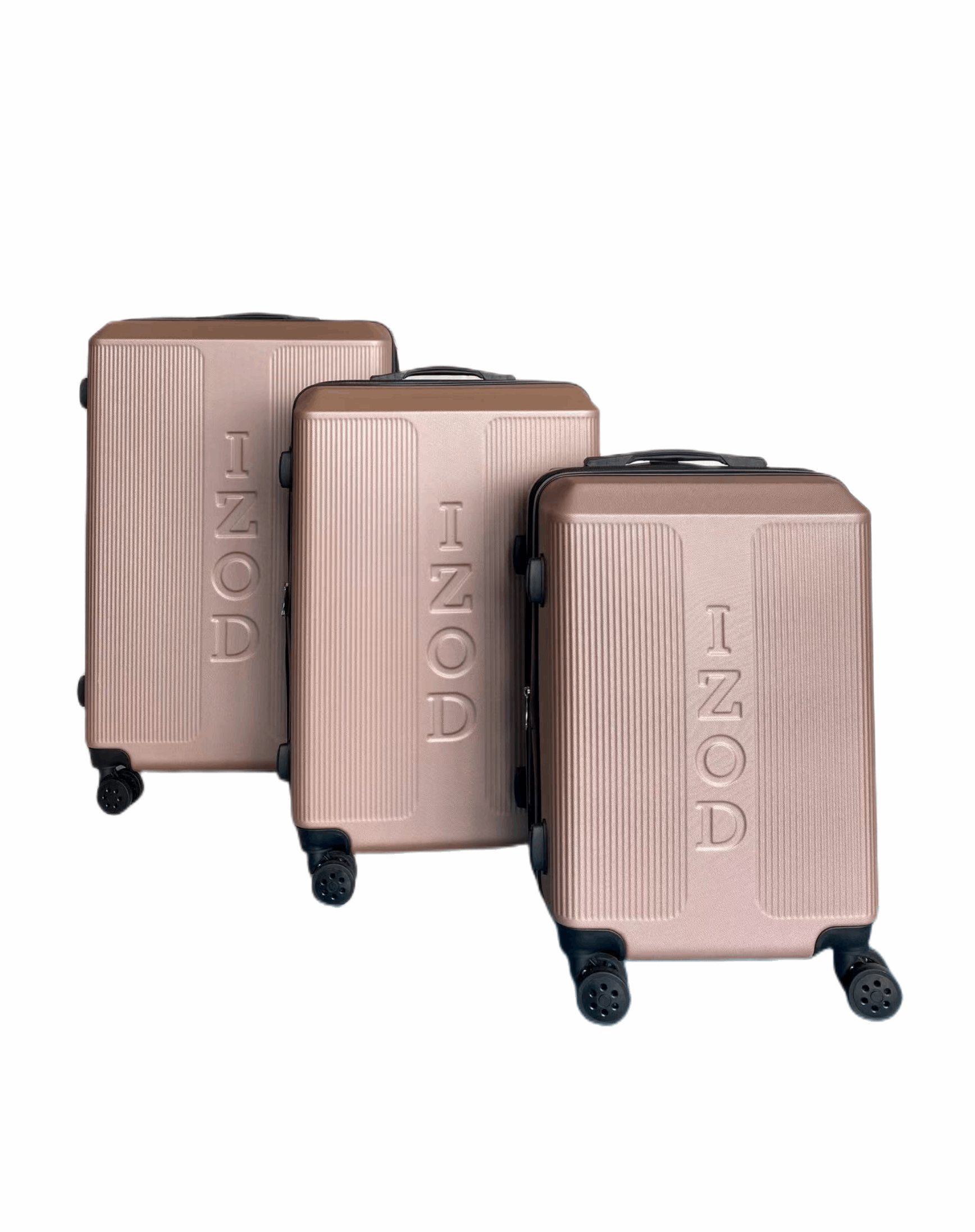 Mirage IZOD Skye Expandable Hard shell 3 Piece Luggage Set - Stiles Supply Co.