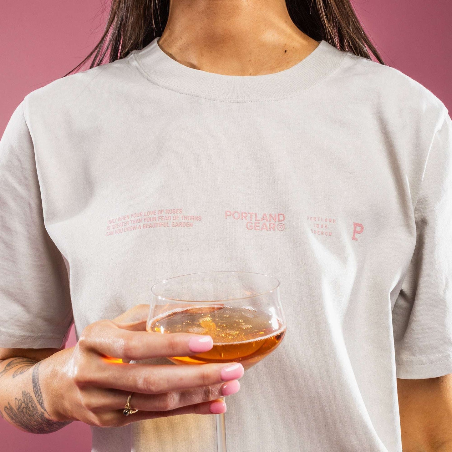 Women's HeavyKnit Slogan Tee - Light - Stiles Supply Co.