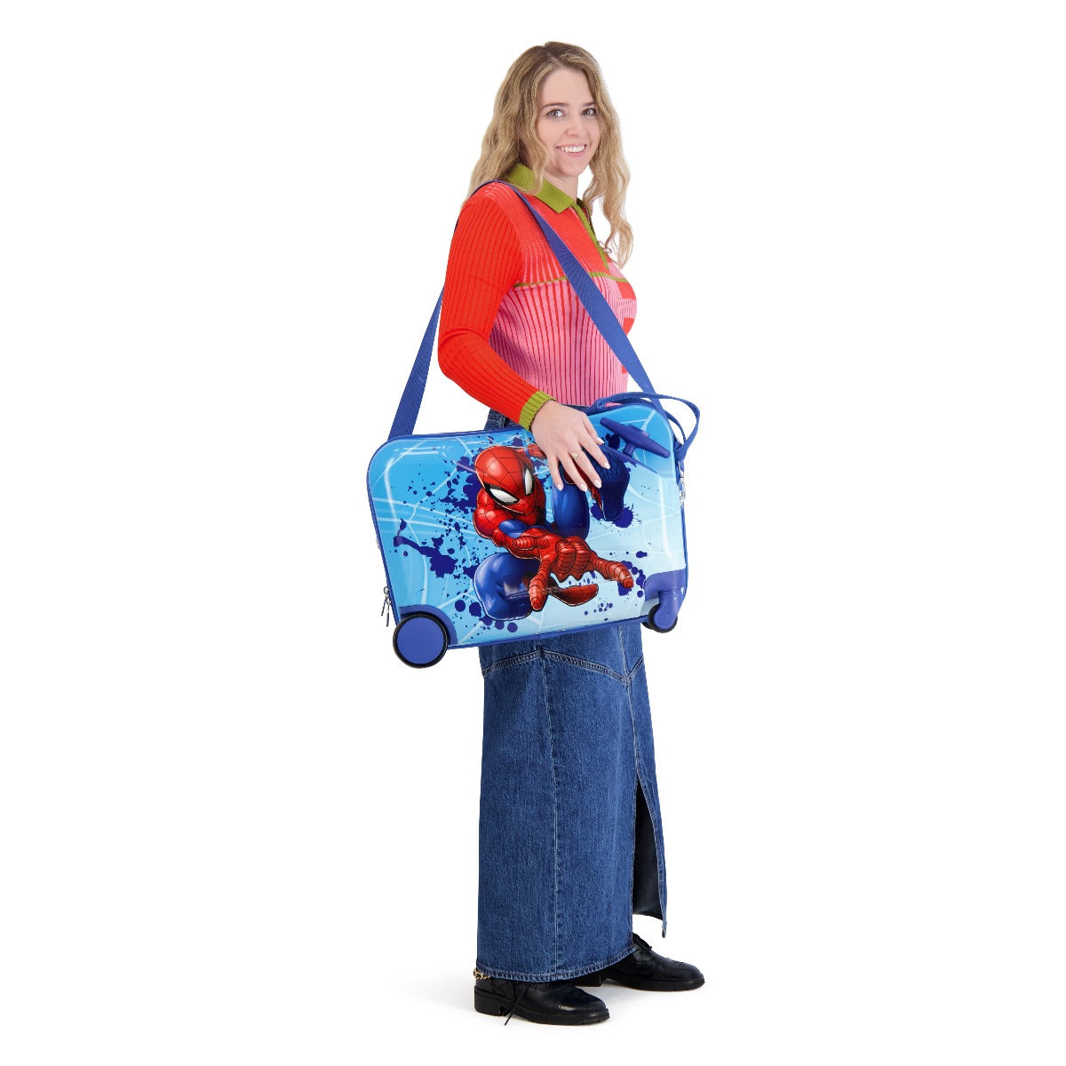 Marvel Ful Ride-on Luggage Spiderman Kids 14.5" Luggage - Stiles Supply Co.