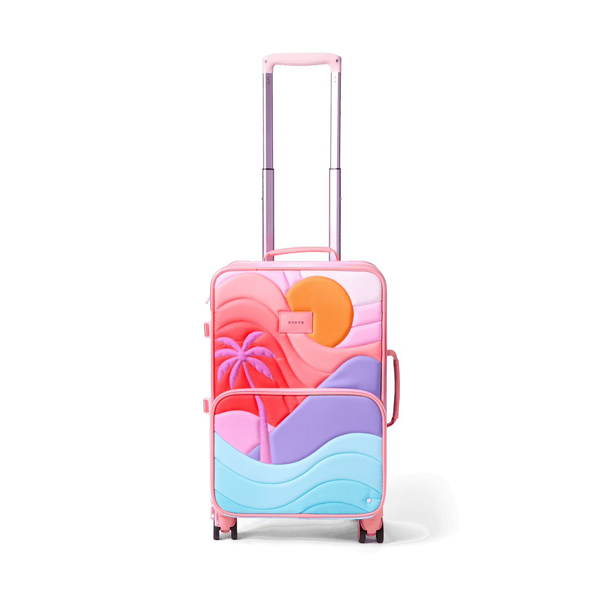 STATE Bags Logan Carry-On Kids Suitcase Sunset