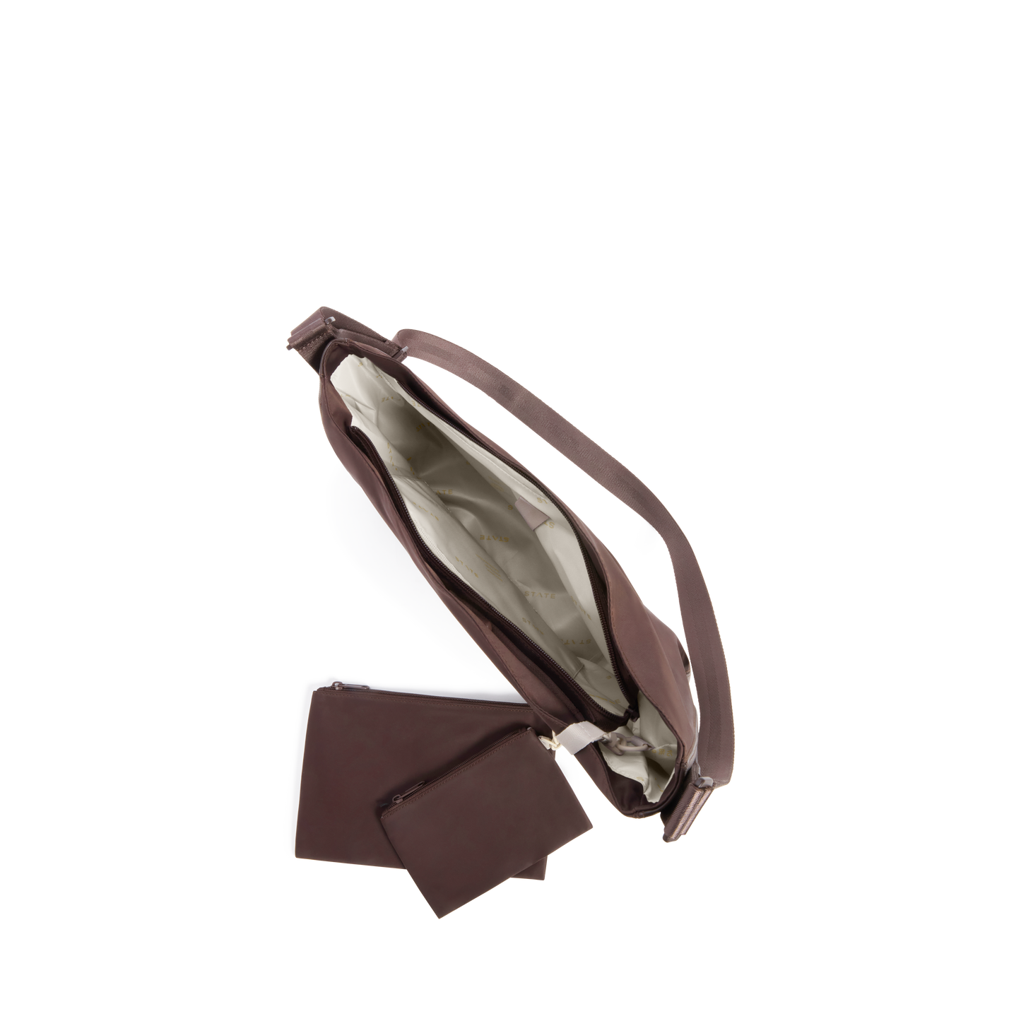 STATE Bags Luna Crossbody Brown