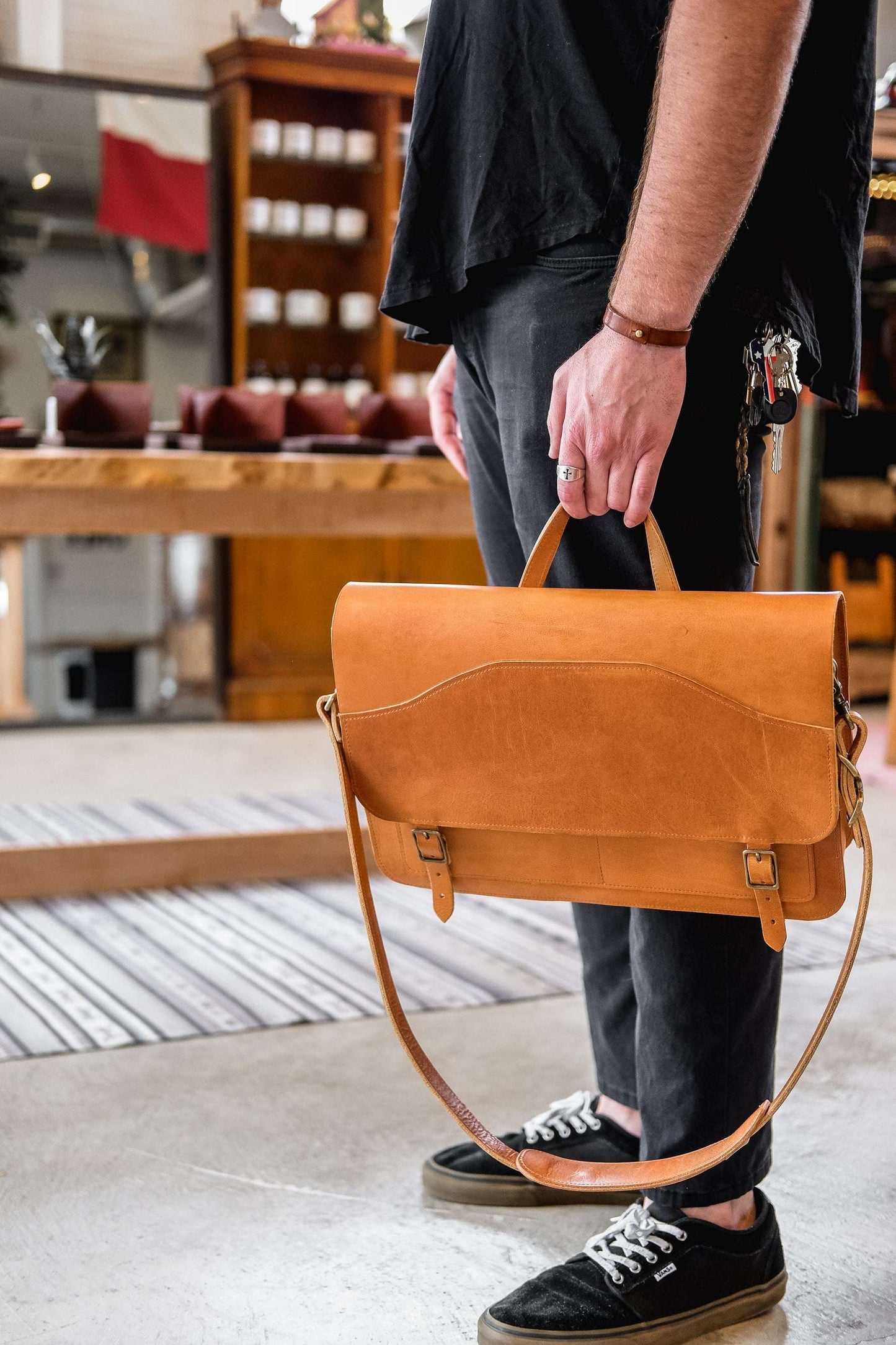 Twisted Arrow Truman Satchel & Briefcase