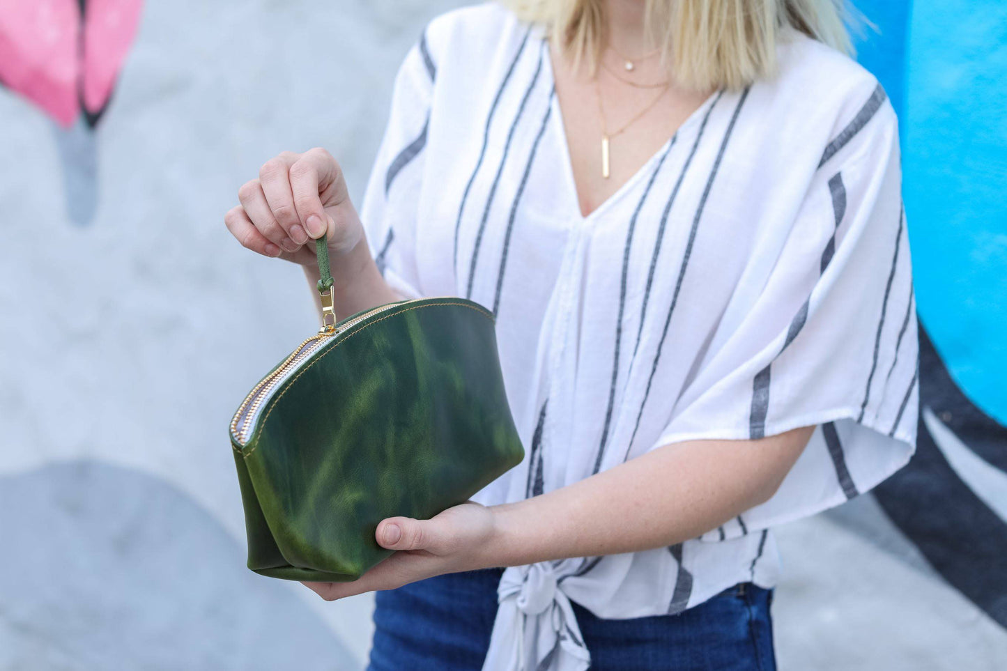 Lifetime Leather Co. Eclipse Cosmetic Bag - Stiles Supply Co.