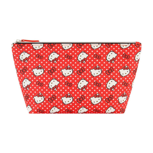 Sanrio Hello Kitty Polka Dot Red Cosmetic Bag - Stiles Supply Co.