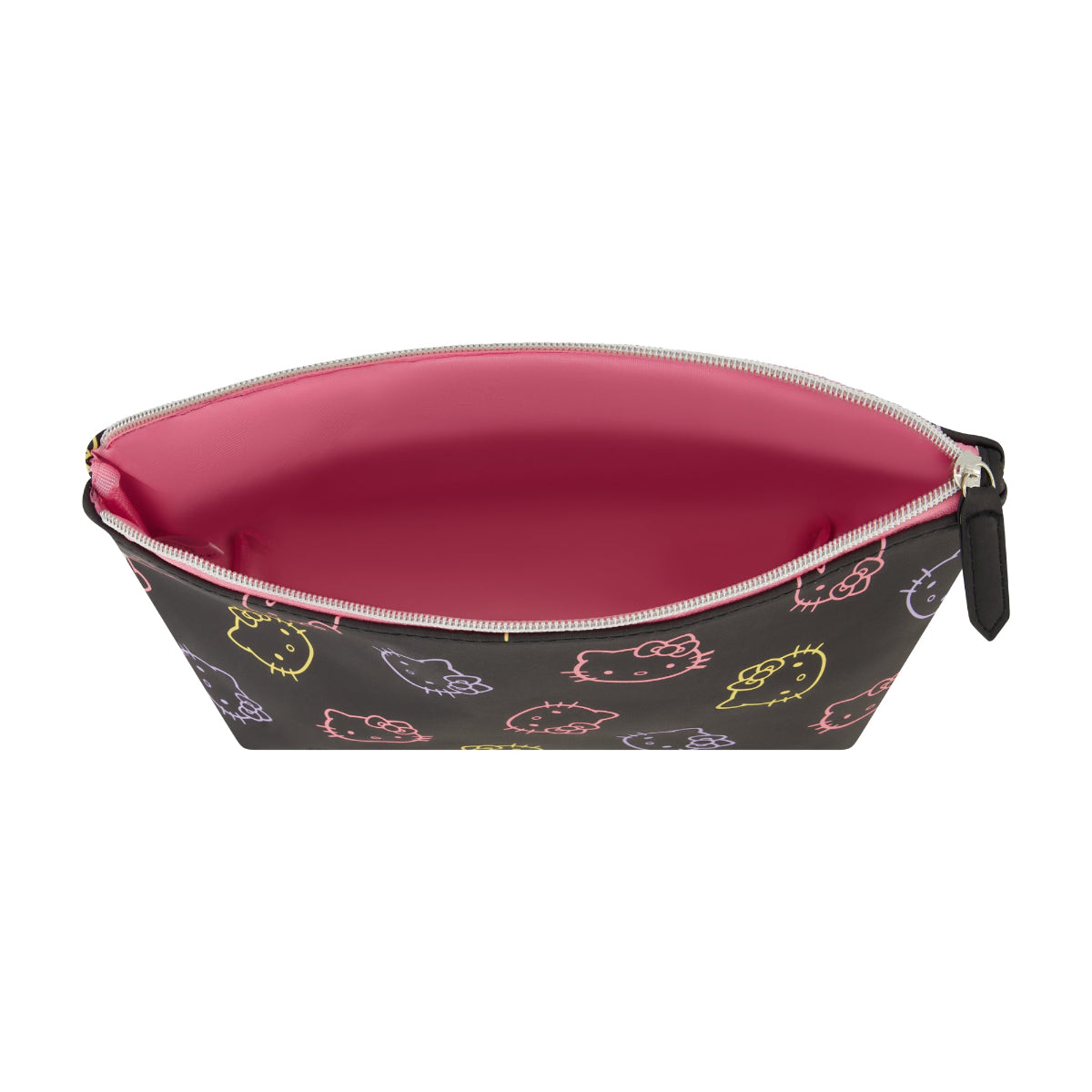 Sanrio Hello Kitty Faces Black Cosmetic Bag - Stiles Supply Co.