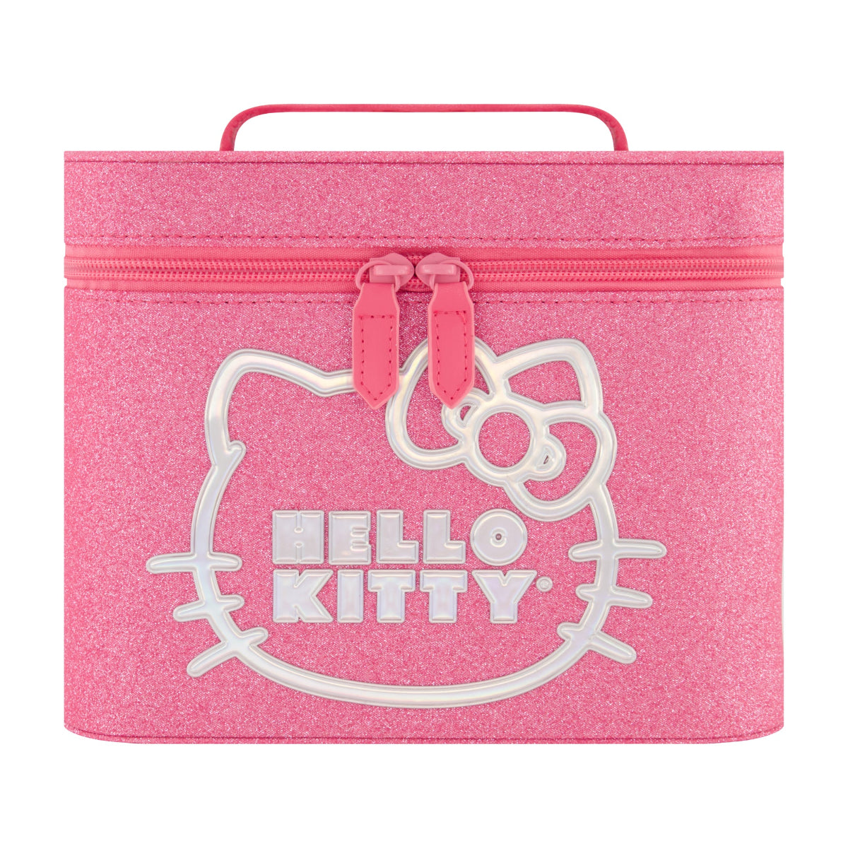 Sanrio Hello Kitty Pink Cosmetic Case with Mirror - Stiles Supply Co.