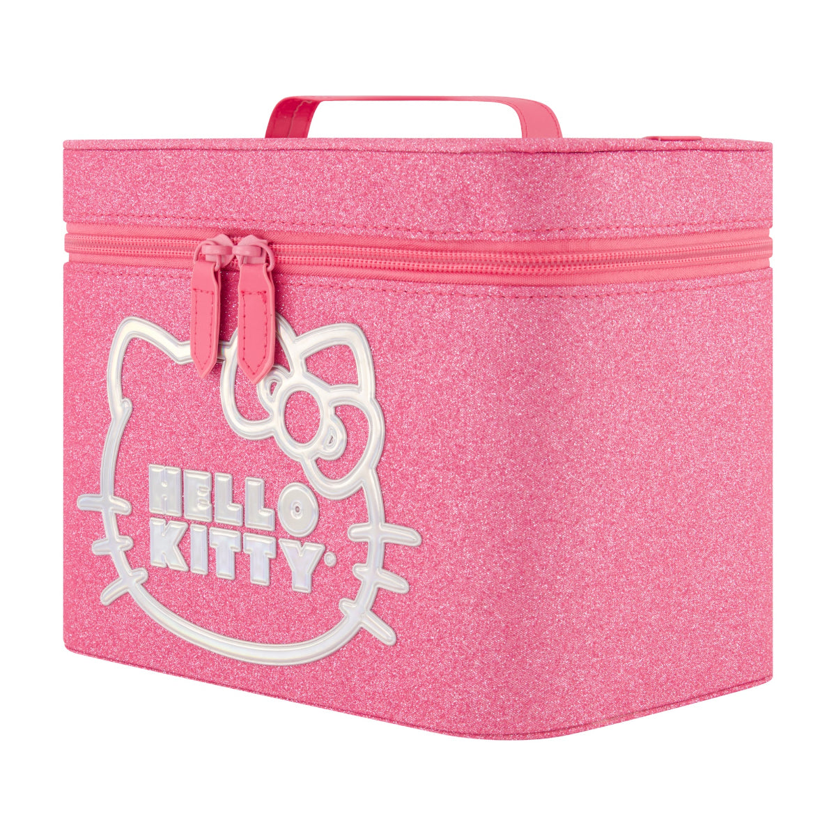 Sanrio Hello Kitty Pink Cosmetic Case with Mirror - Stiles Supply Co.