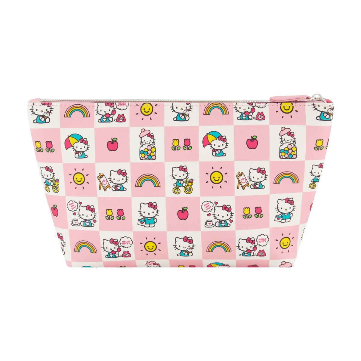 Sanrio Hello Kitty Pastel Pink Cosmetic Bag - Stiles Supply Co.