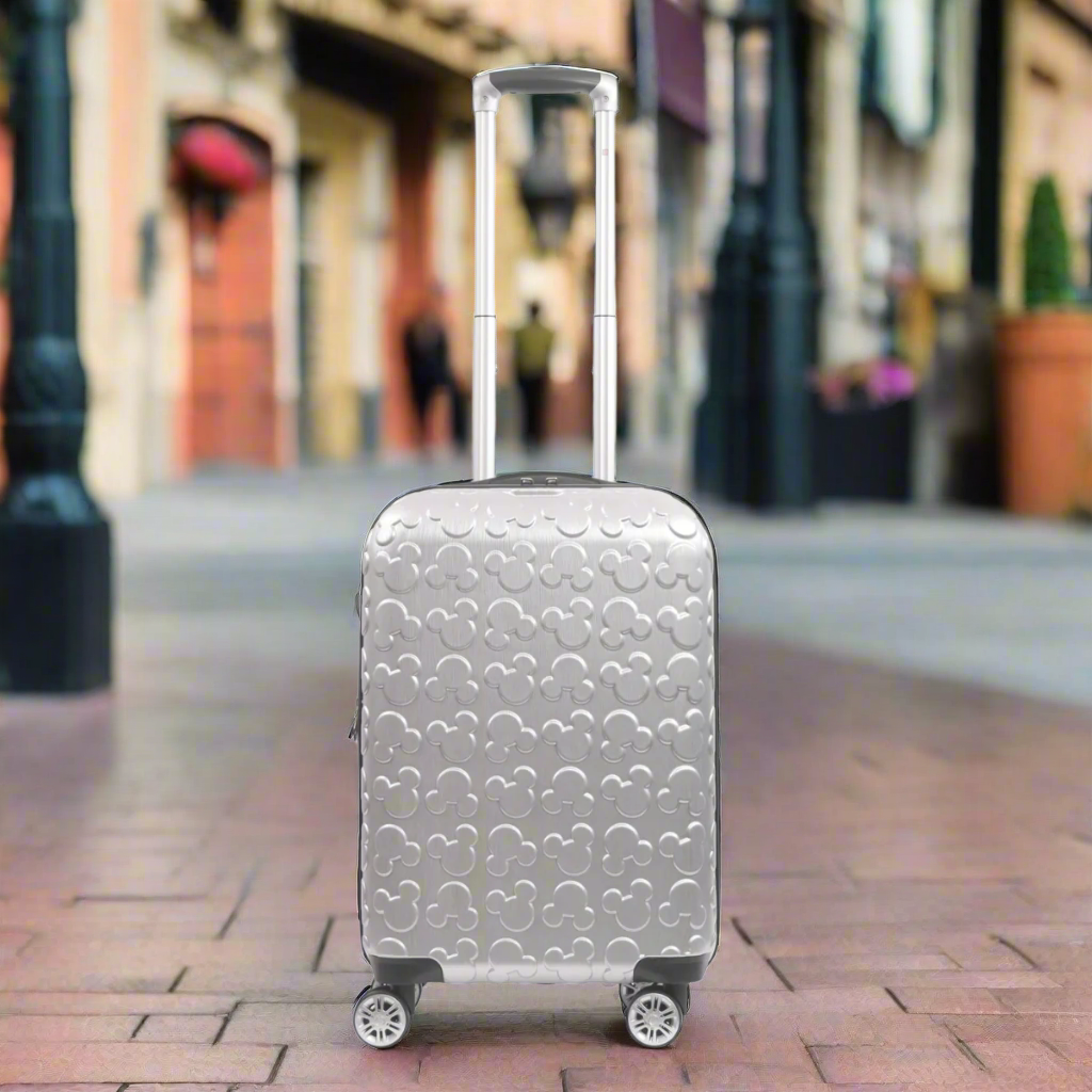 Disney Ful Mickey Mouse Icon All Over 3D Molded 22.5" Carry-on Luggage - Stiles Supply Co.