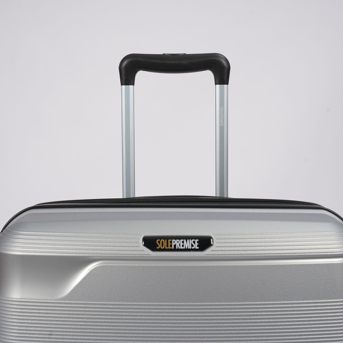 Sole Premise Silver Hardcase 3-piece Luggage Set