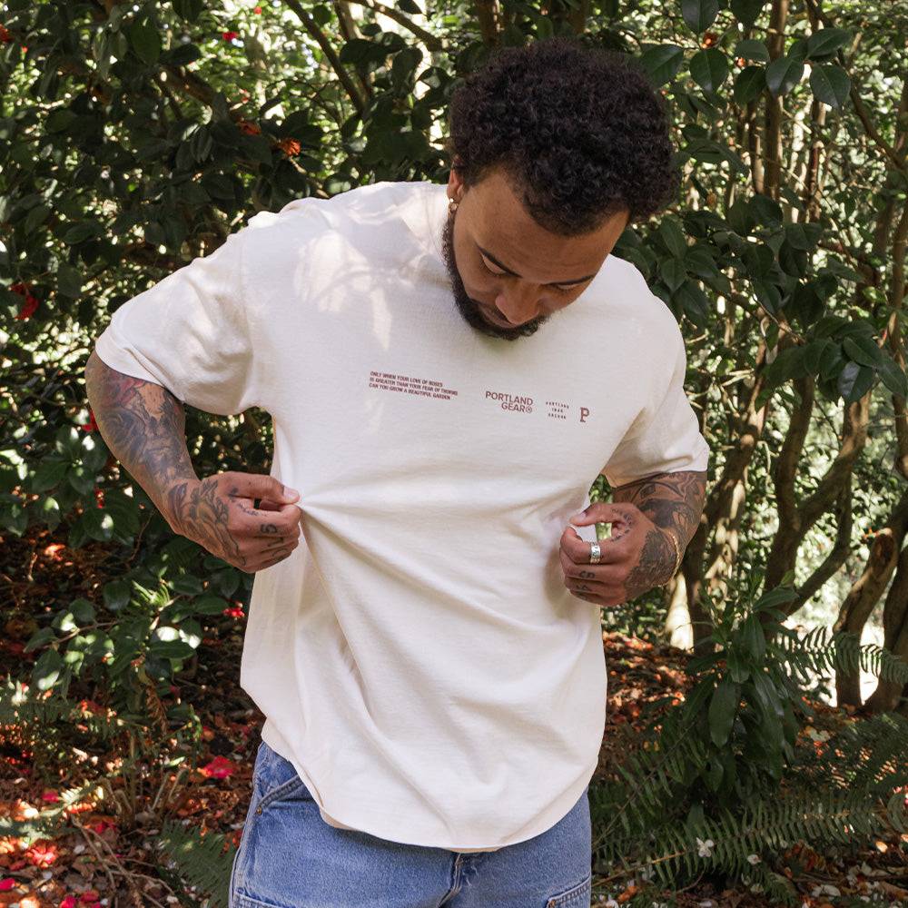 All-American Slogan Tee - Cream - Stiles Supply Co.