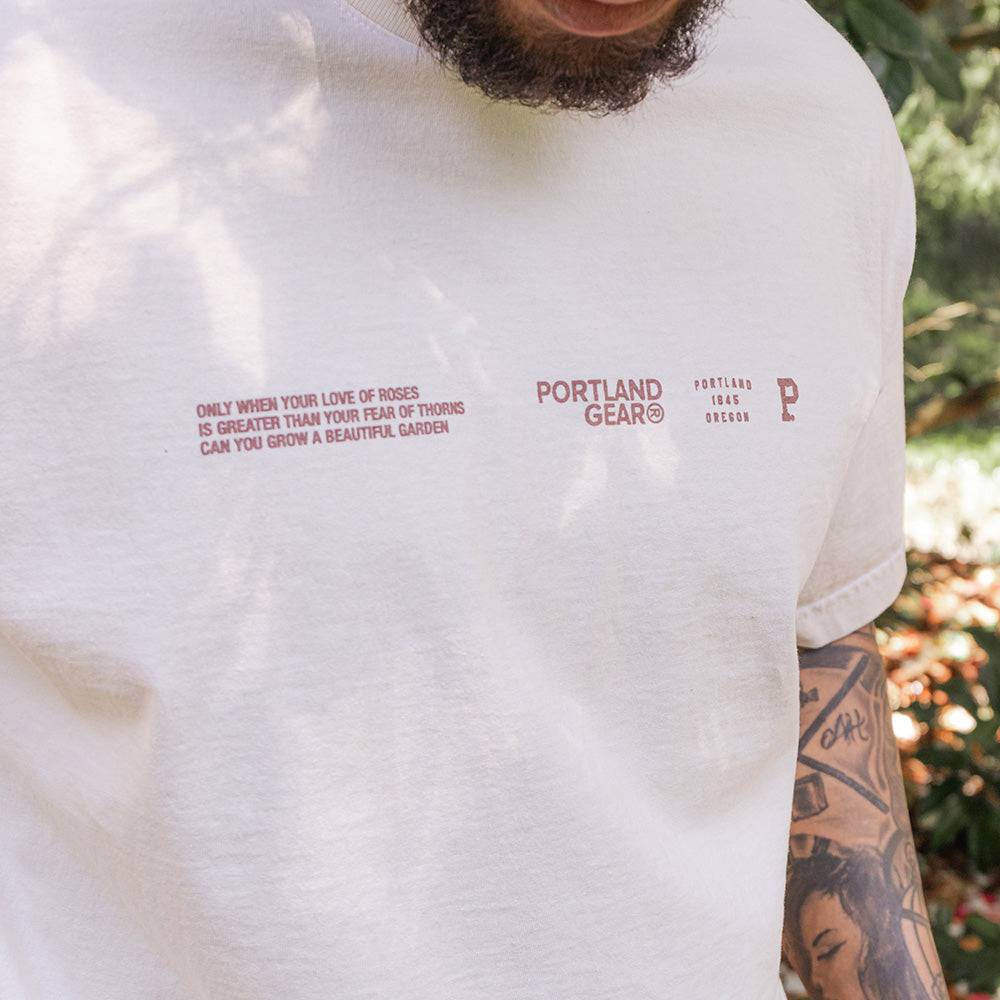 All-American Slogan Tee - Cream - Stiles Supply Co.