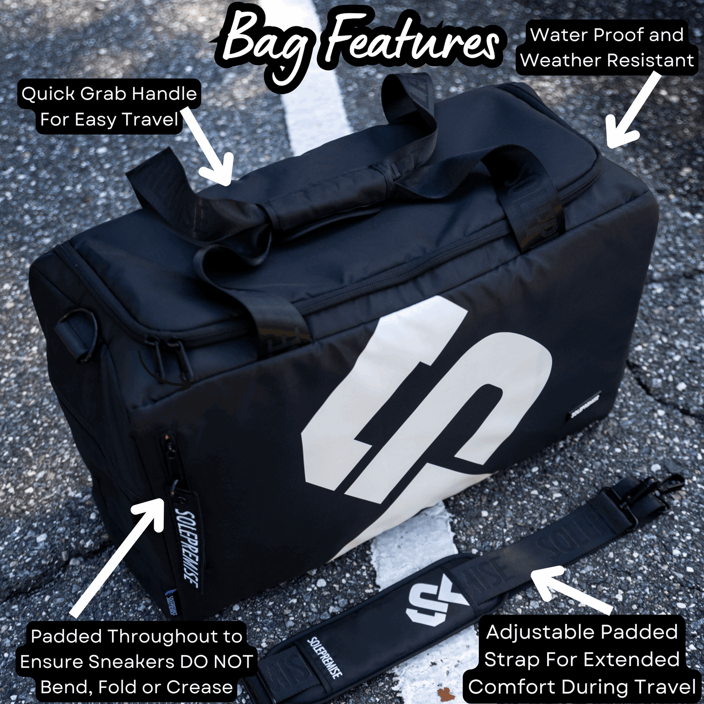 Sole Premise Black Sneaker Duffle