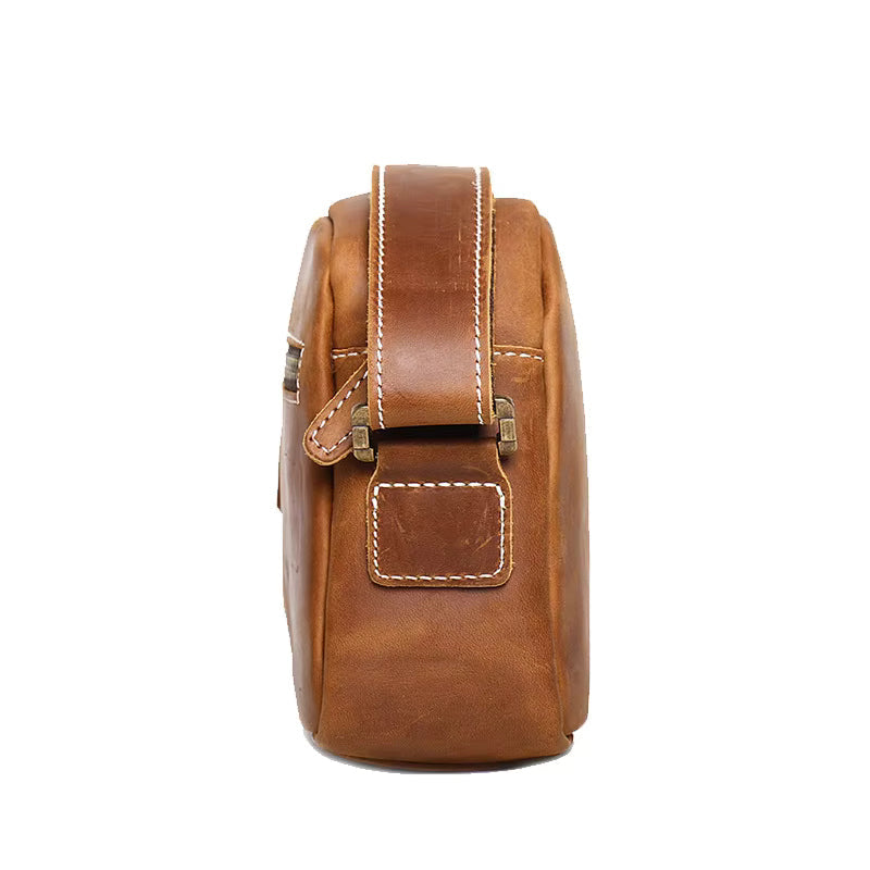 Steel Horse Leather Soren Vintage Leather Crossbody Bag