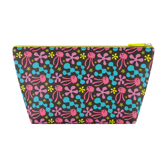 SpongeBob Jellyfish Fields Yellow Cosmetic Bag - Stiles Supply Co.