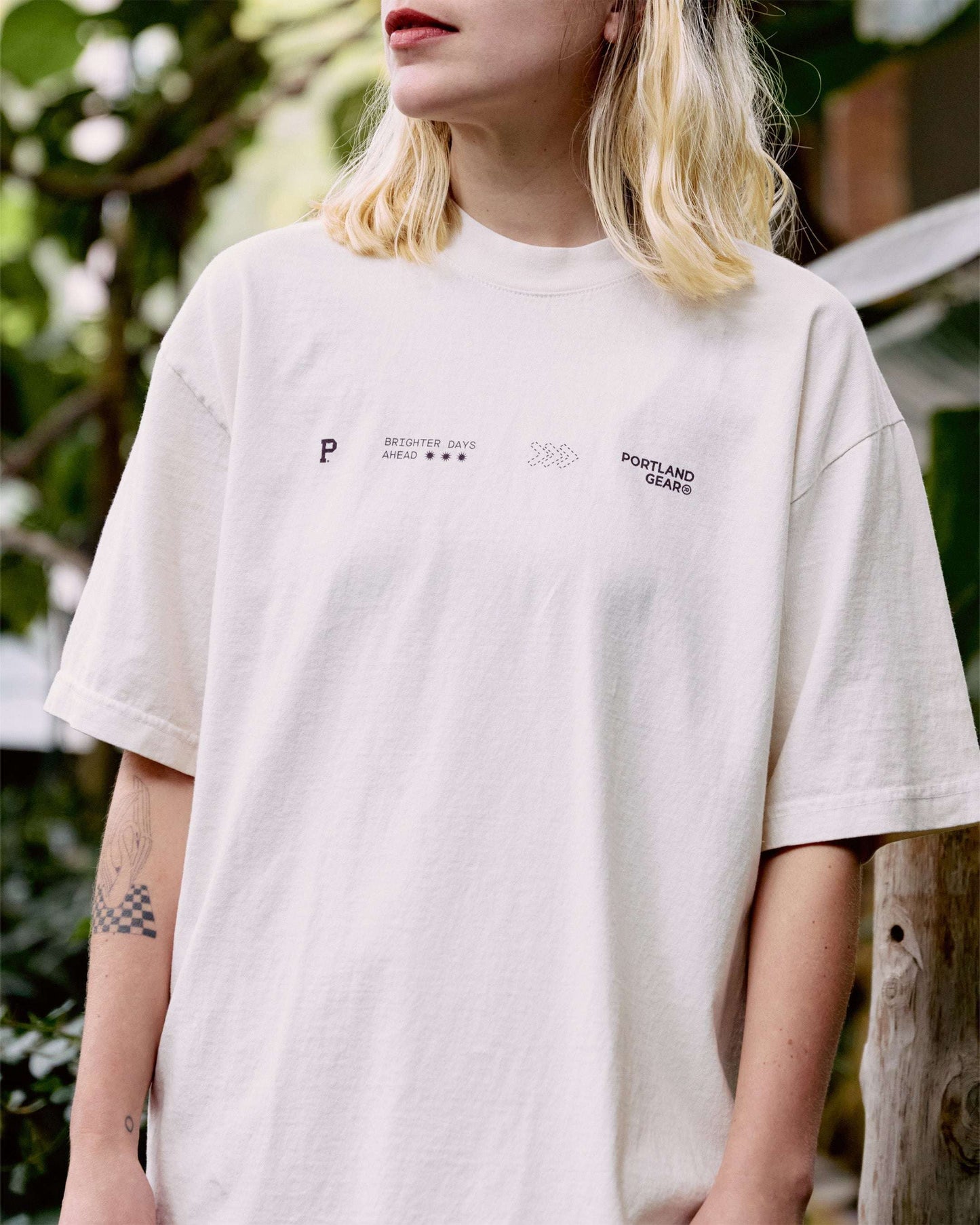 All-American Brighter Days Tee - Cream - Stiles Supply Co.