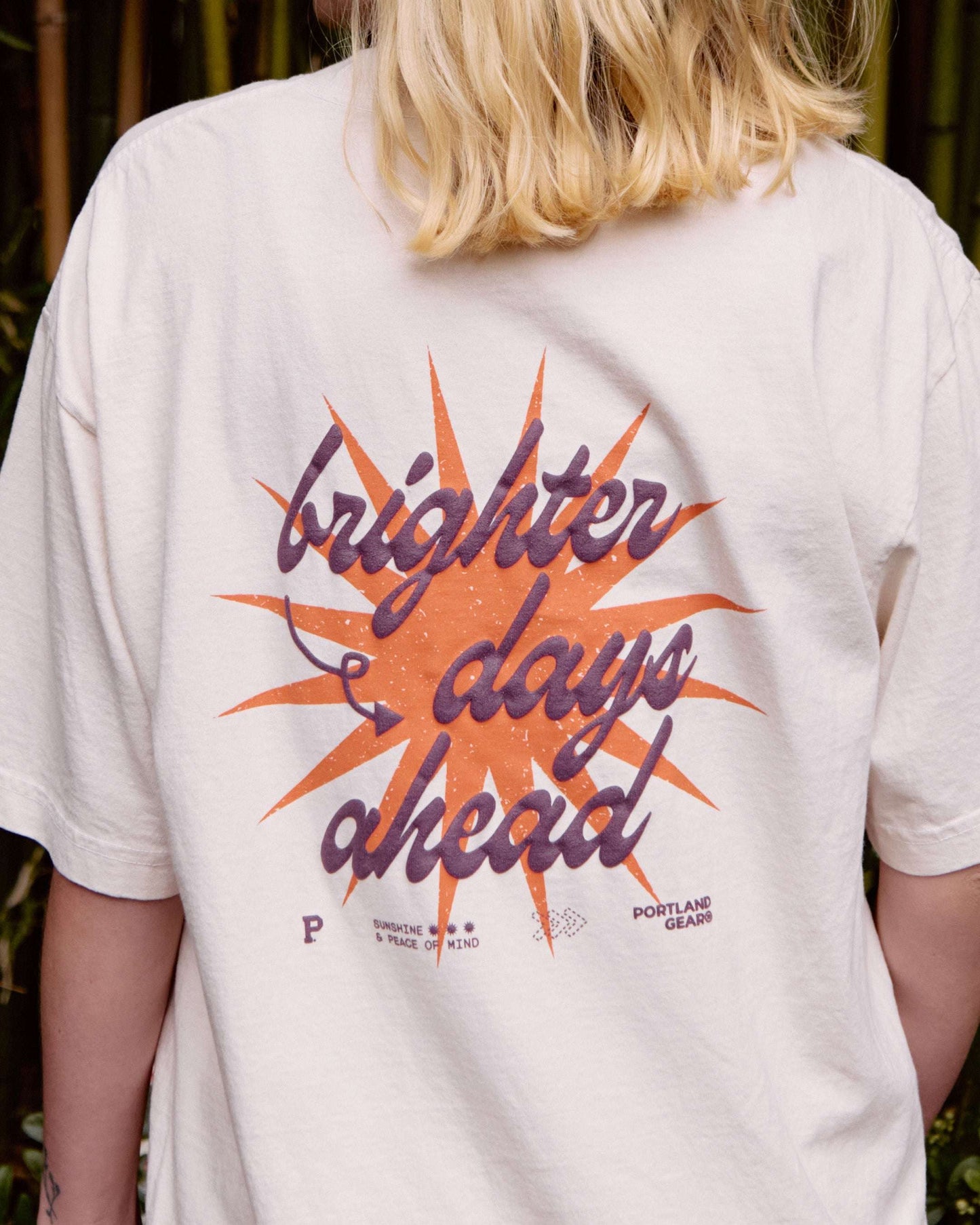All-American Brighter Days Tee - Cream - Stiles Supply Co.