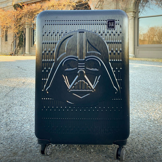 Star Wars Darth Vader Embossed 25" Spinner Suitcase - Stiles Supply Co.