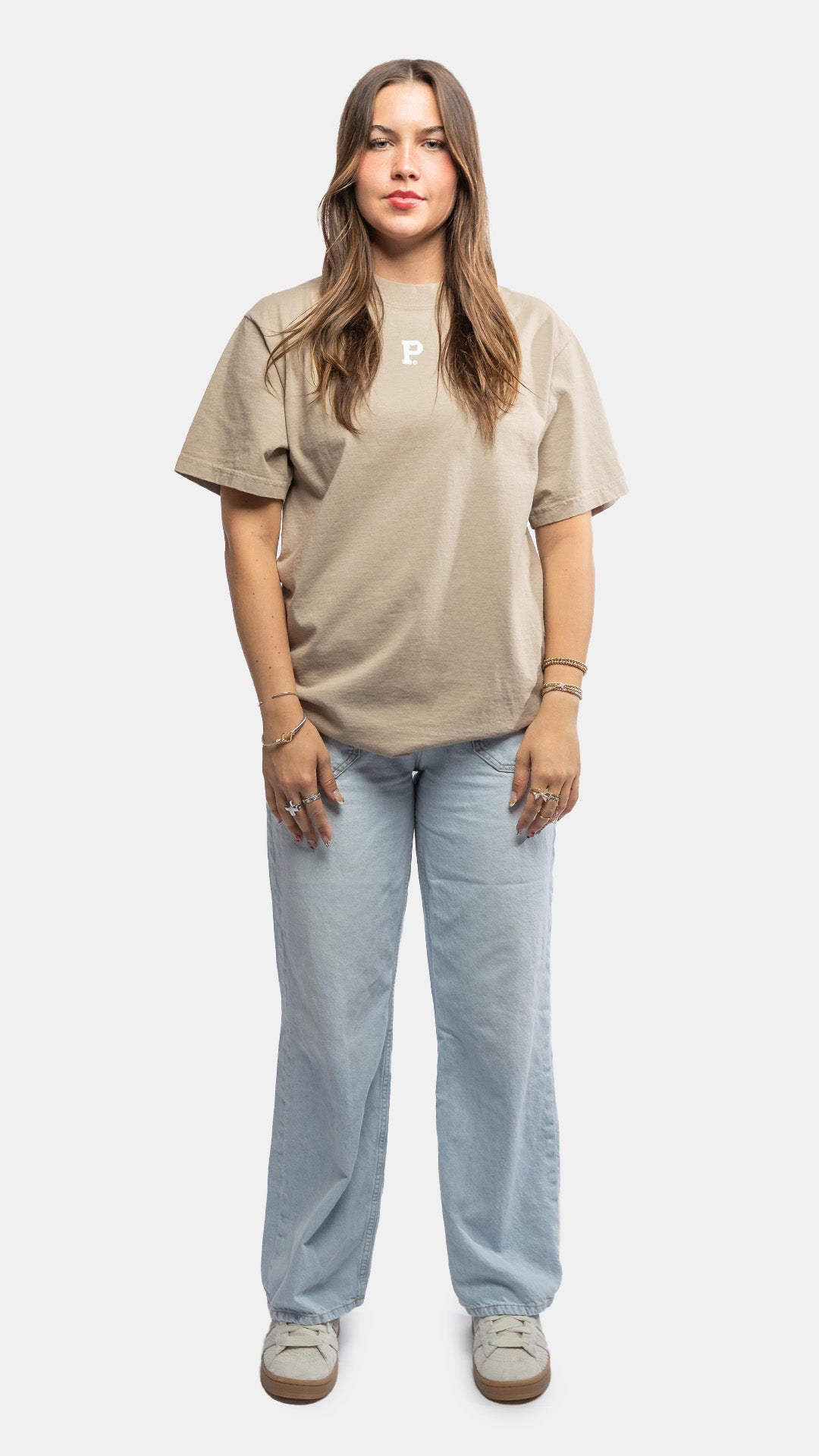 HeavyKnit Centerpiece Tee - Oatmeal - Stiles Supply Co.