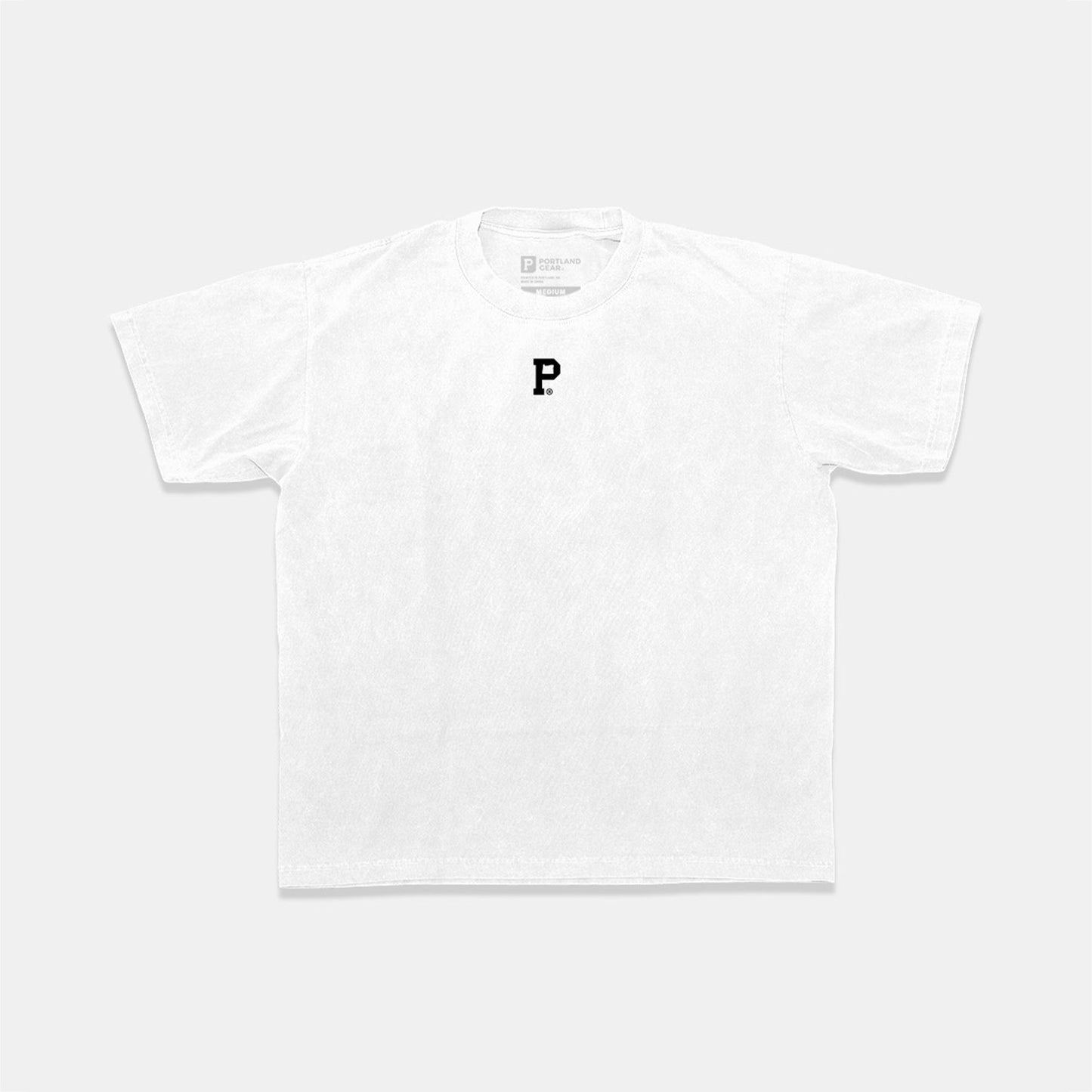 HeavyKnit Centerpiece Tee - White - Stiles Supply Co.