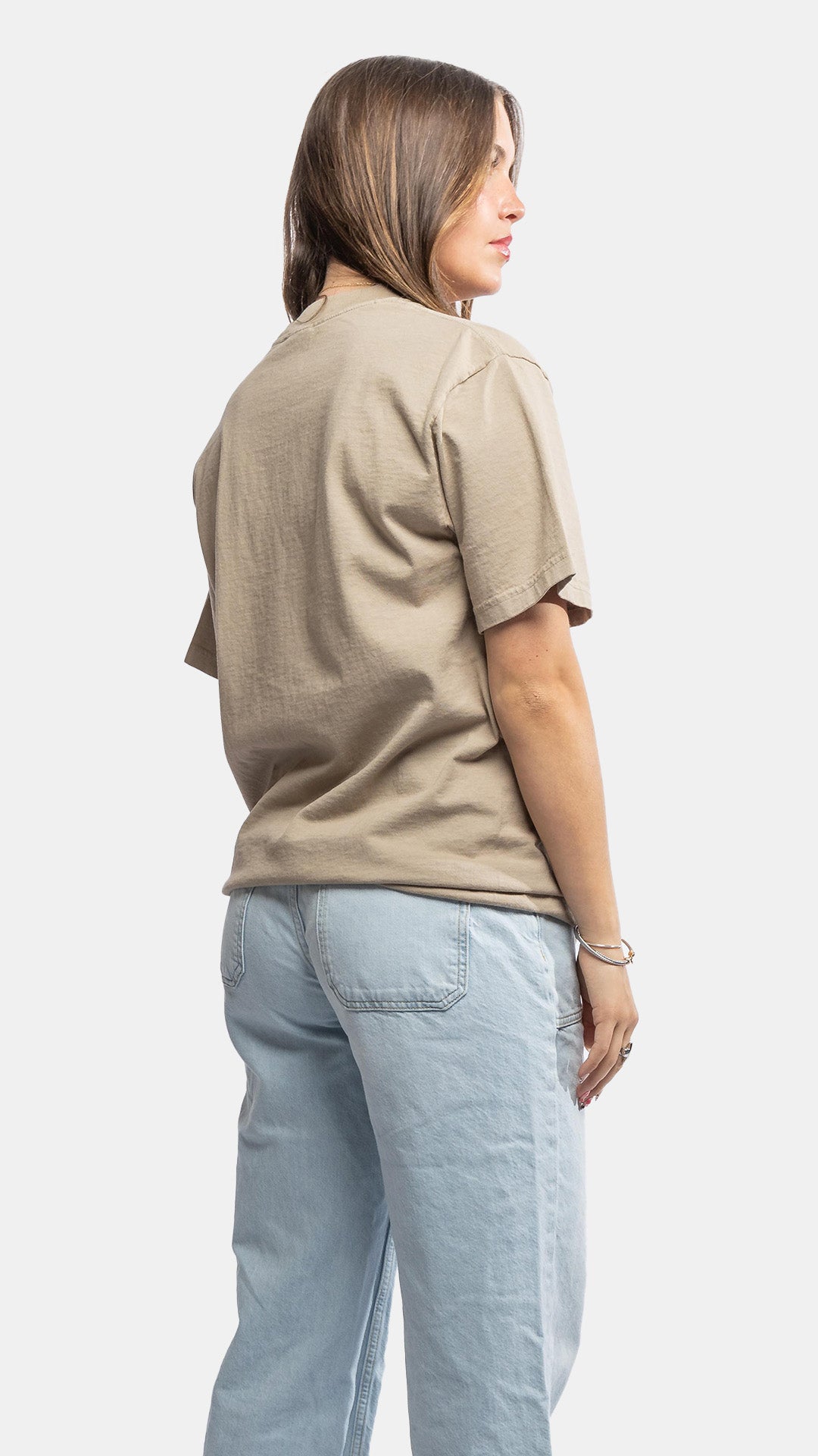 HeavyKnit Centerpiece Tee - Oatmeal - Stiles Supply Co.