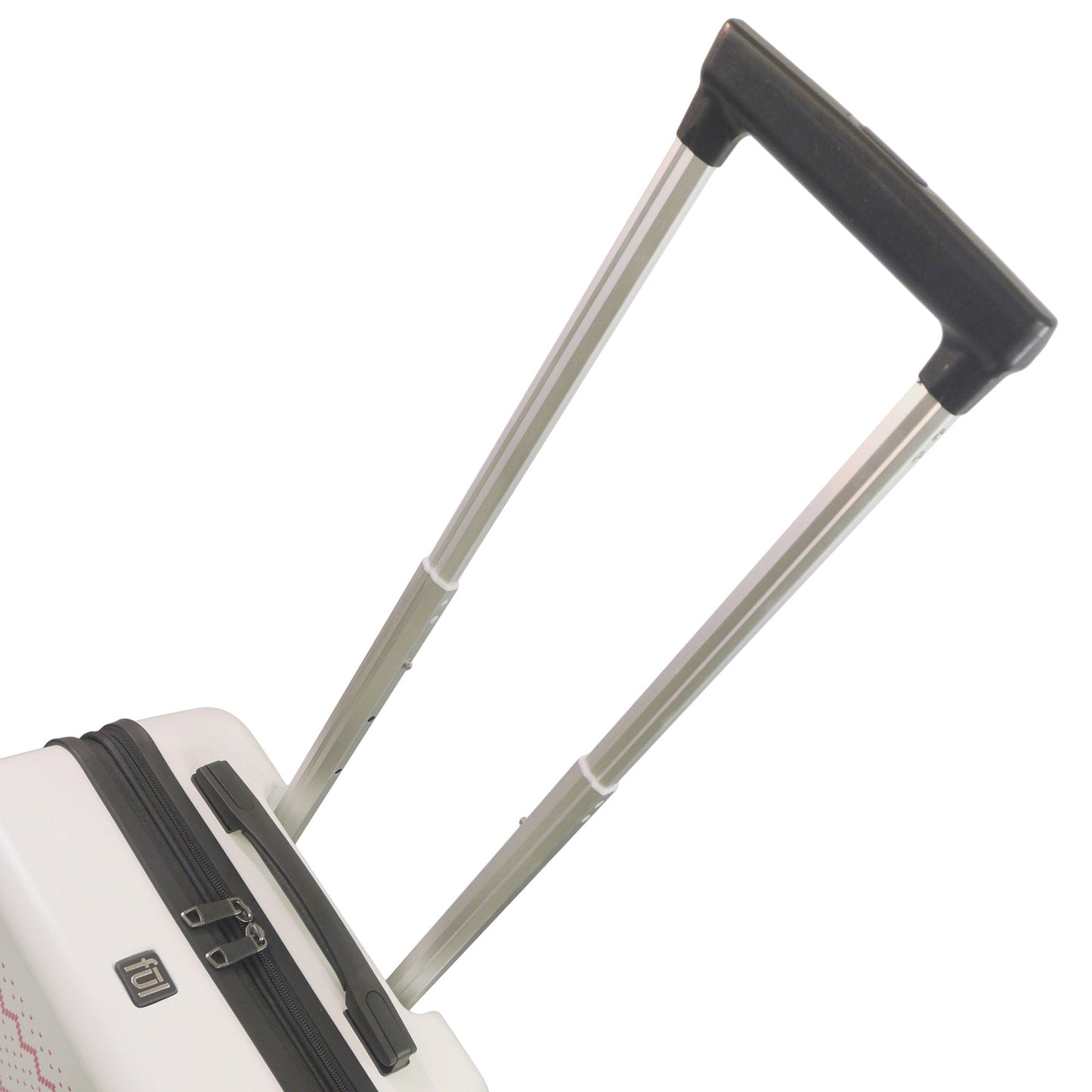 Home Alone 22.5" White Carry-On Suitcase Luggage - Stiles Supply Co.