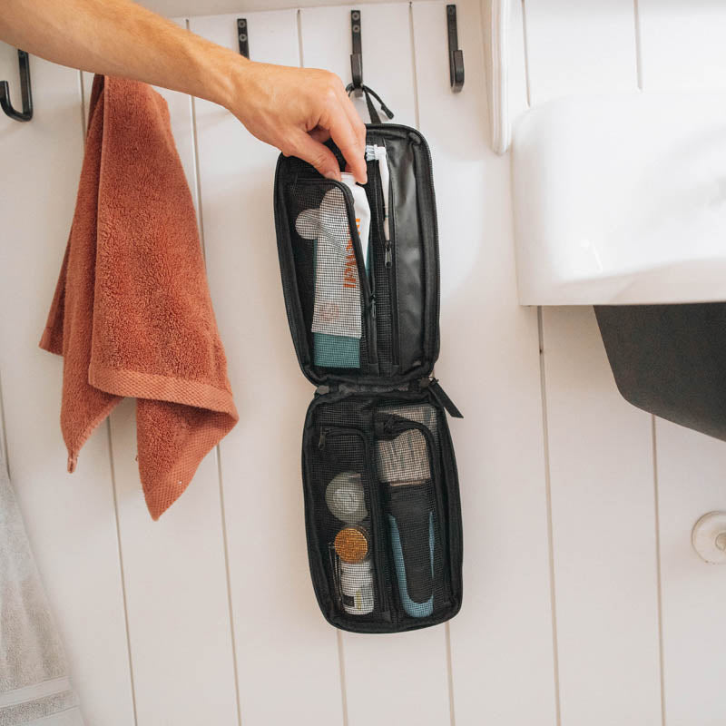 Gravel Explorer PLUS™ Toiletry Bag - Packing More - Stiles Supply Co.