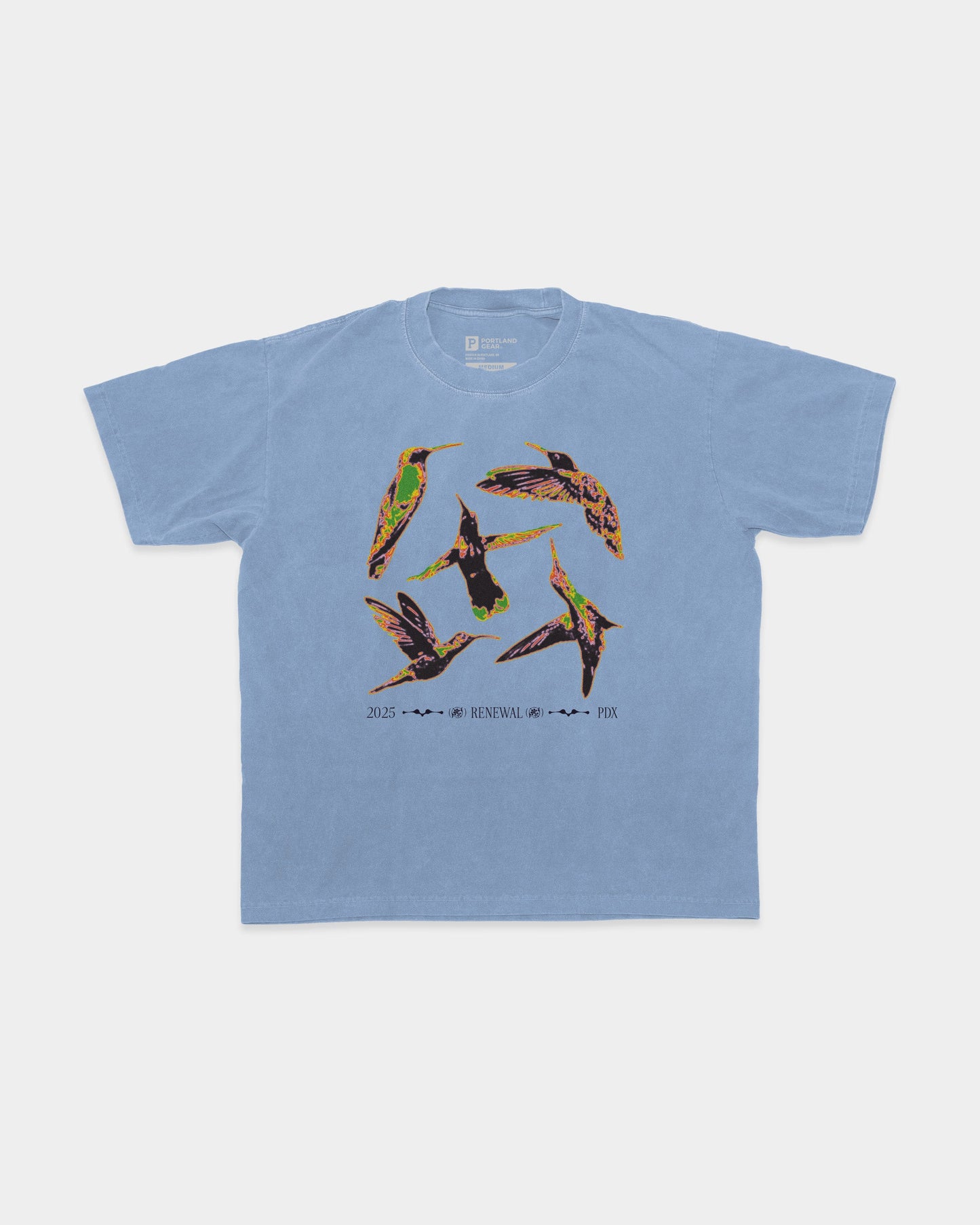 All-American Renewal Tee - Sky - Stiles Supply Co.