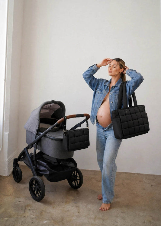 Luli Bebe Infinite Carryall & Tote Bundle - Black