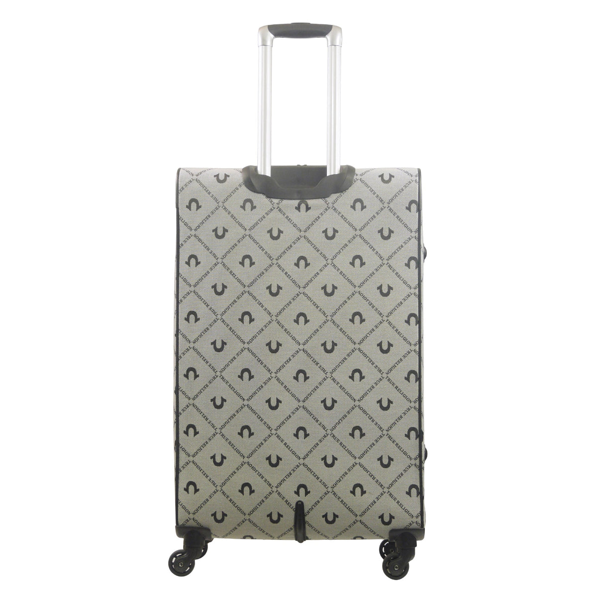 True Religion Grey 31" Soft Sided Logo Monogram Spinner Luggage - Stiles Supply Co.