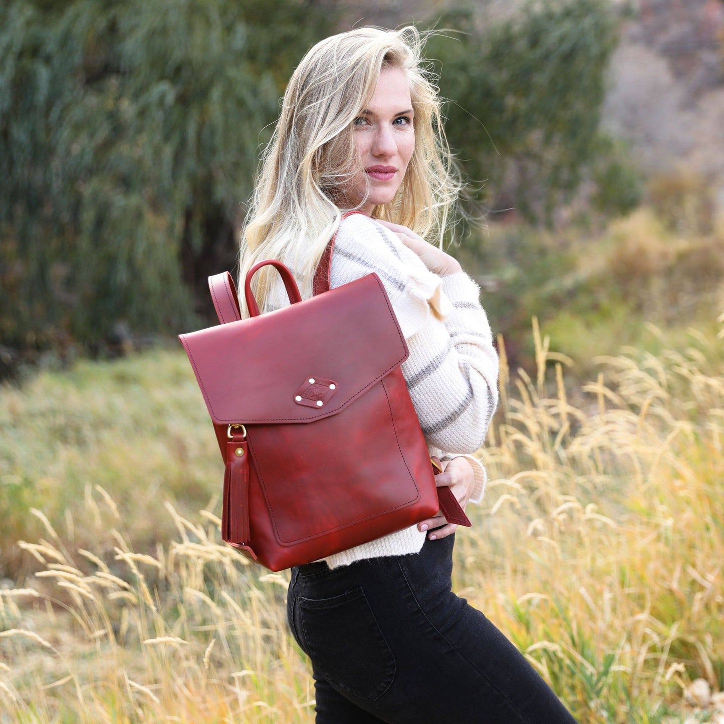 Lifetime Leather Co. Leather Rucksack - Stiles Supply Co.
