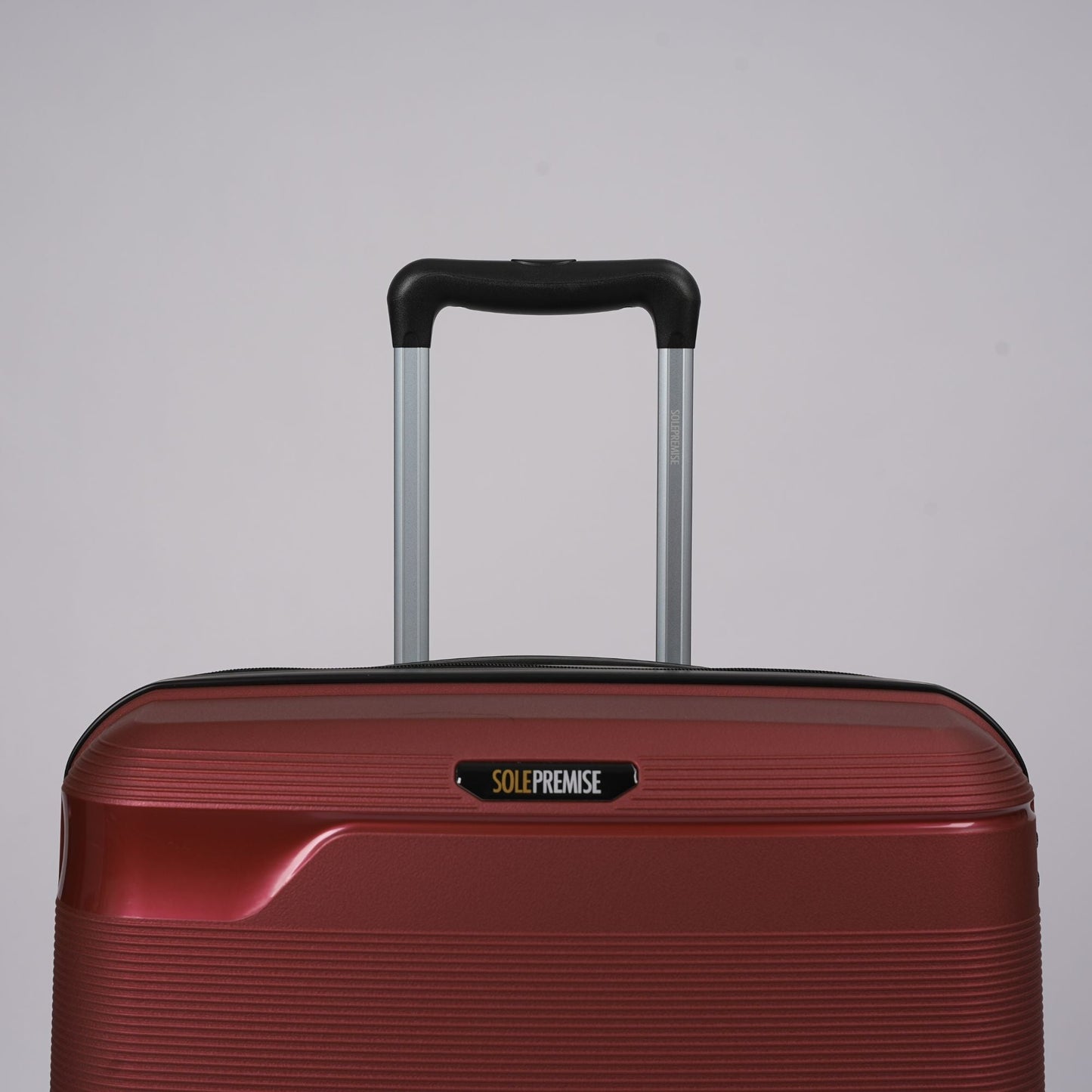Sole Premise Red Hardcase 3-Piece Luggage Set