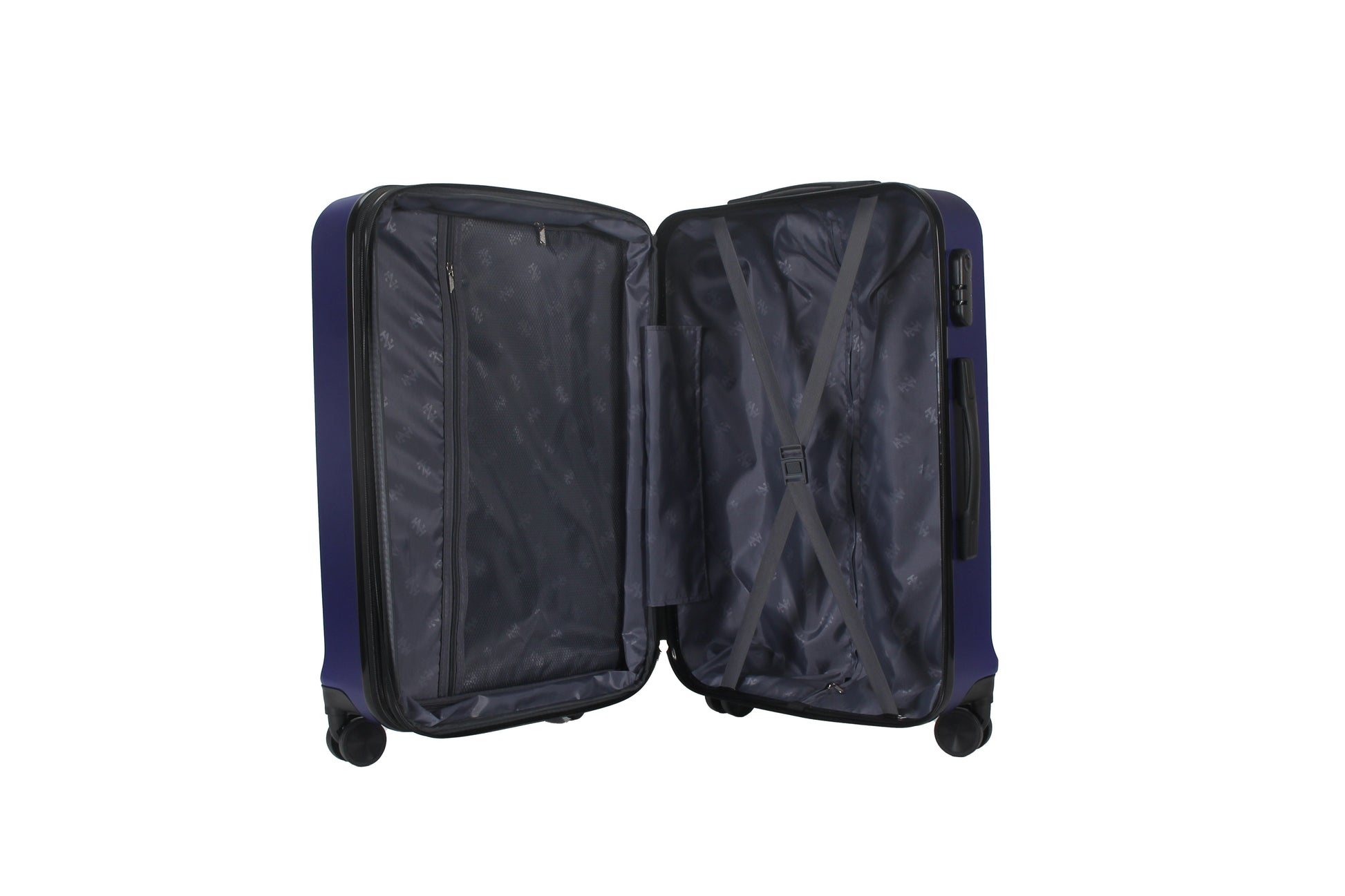 IZOD Zane Expandable Hard shell Lightweight 3 Piece Luggage Set - Stiles Supply Co.